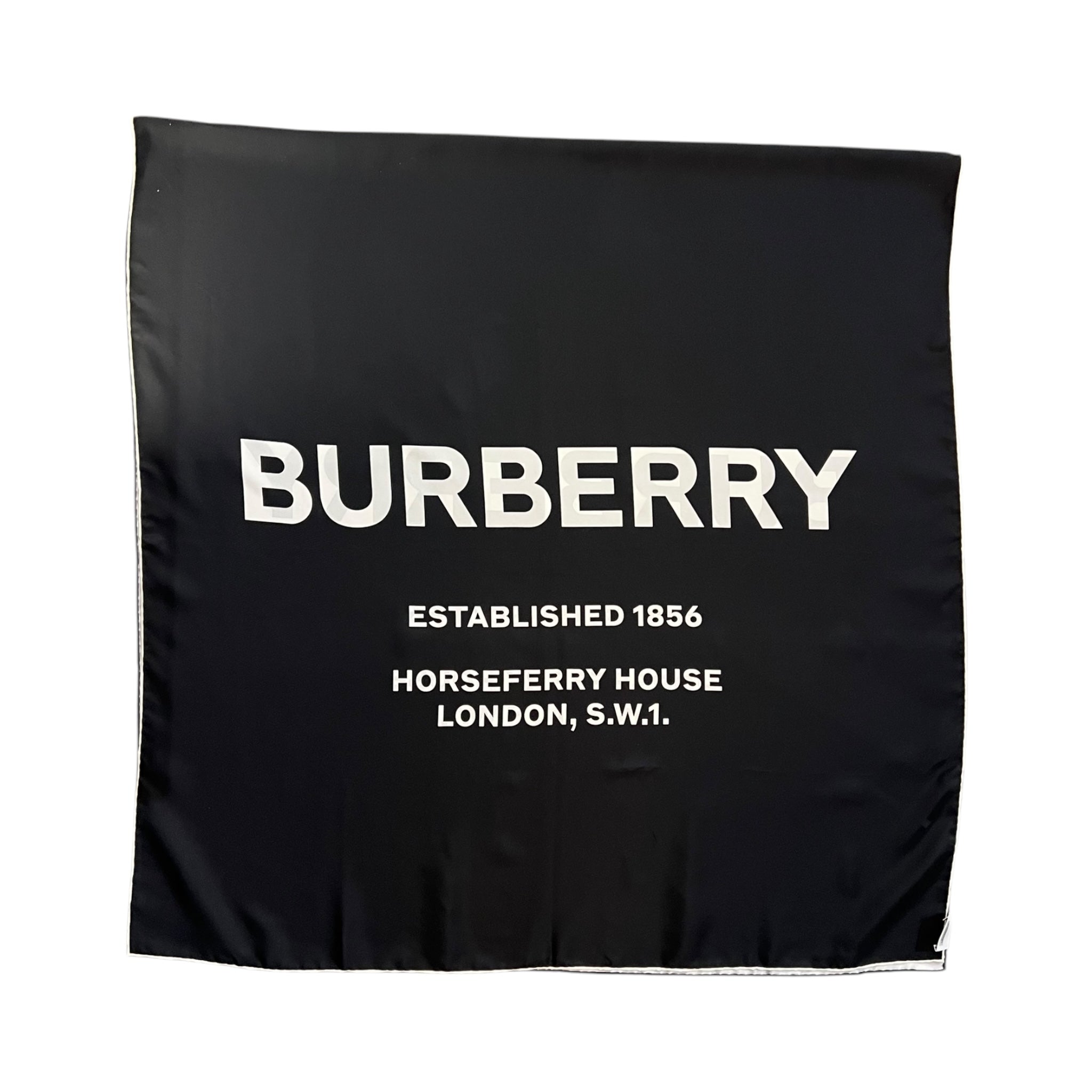 BURBERRY FOULARD BICOLORE