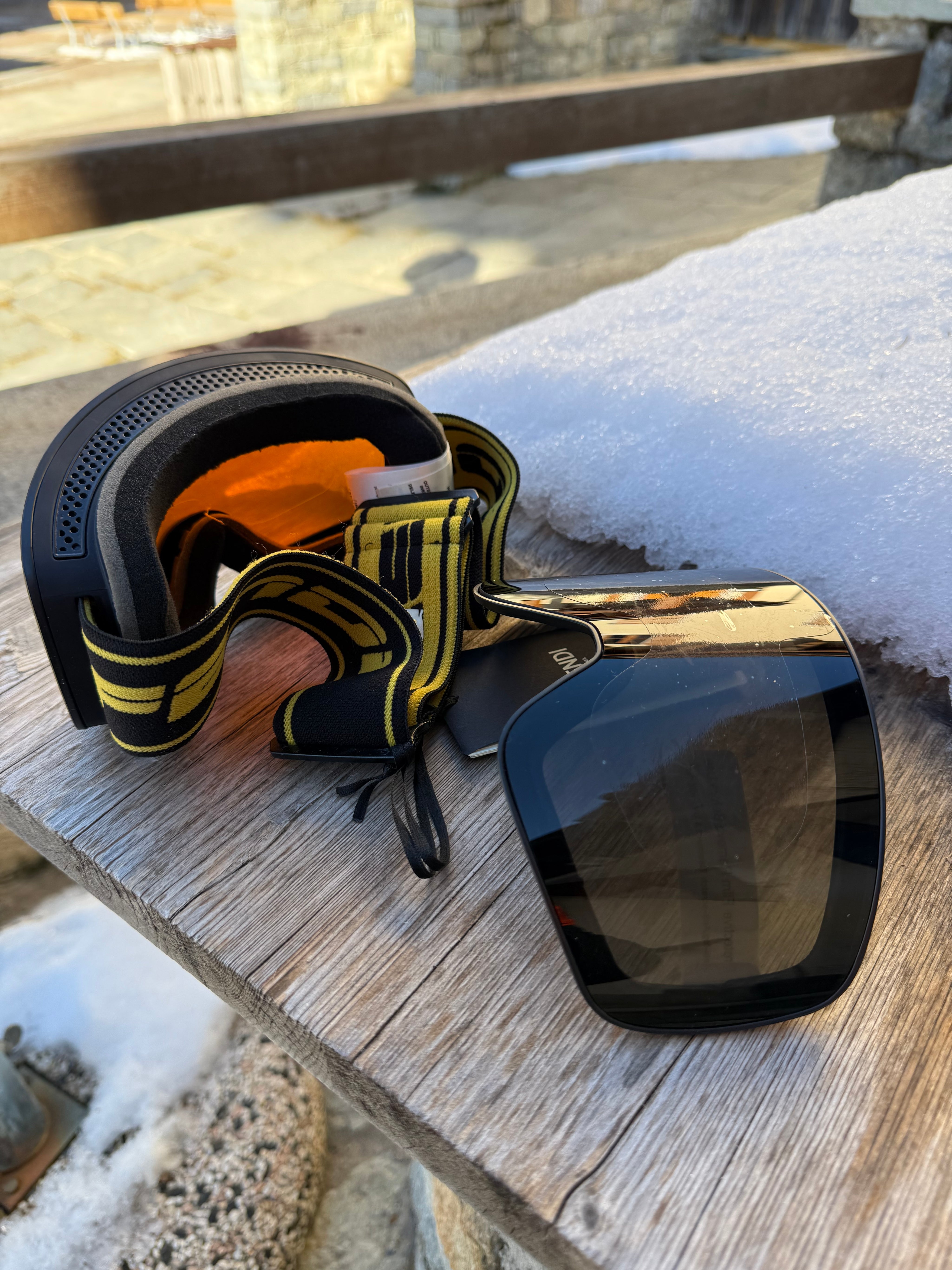 FENDI MASCHERA SCI SNOWBOARD